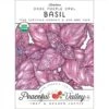 Organic Basil, Dark Purple Opal (pack)