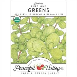 Purslane Greens Seeds (Organic)