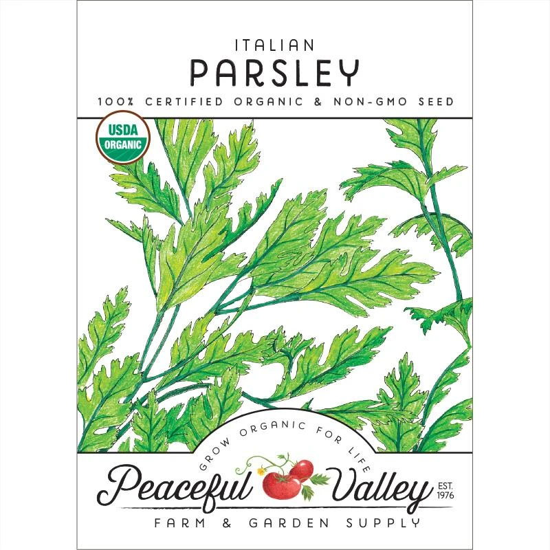 Organic Parsley, Italian 1 Organic Parsley, Italian