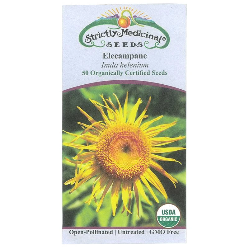 Strictly Medicinal Organic Elecampane, Official 1 Strictly Medicinal Organic Elecampane, Official